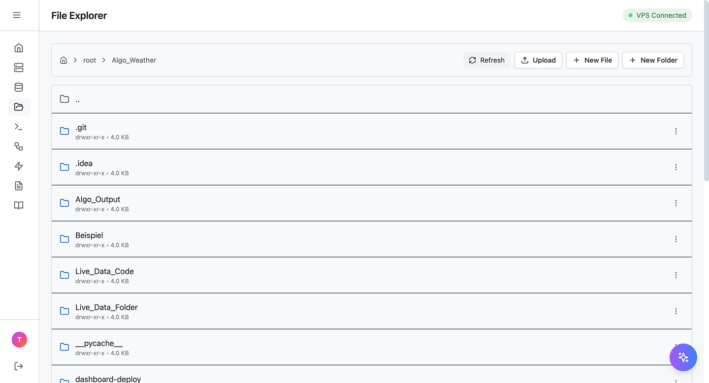 Drag and drop file upload interface
